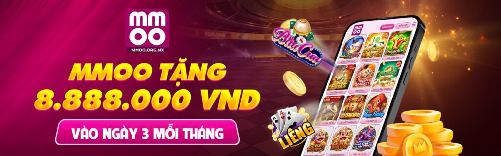MMOO tặng thưởng ngày 3 hàng tháng