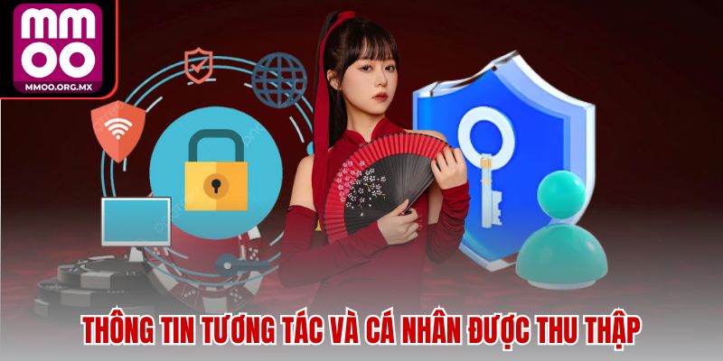 Thông tin tương tác và cá nhân được thu thập Thông tin tương tác và cá nhân được thu thập